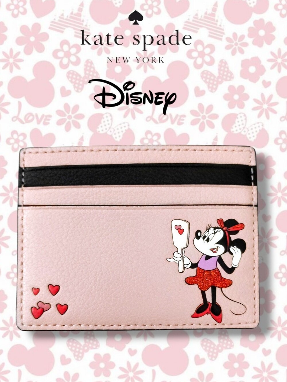 Kate Spade x Disney Minnie Mouse Card Holder